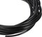 Solid Rubber Cord Tubing 10ft 1.5mm Dia Black Rubber Tube for DIY Craft Beading Necklaces Bracelet